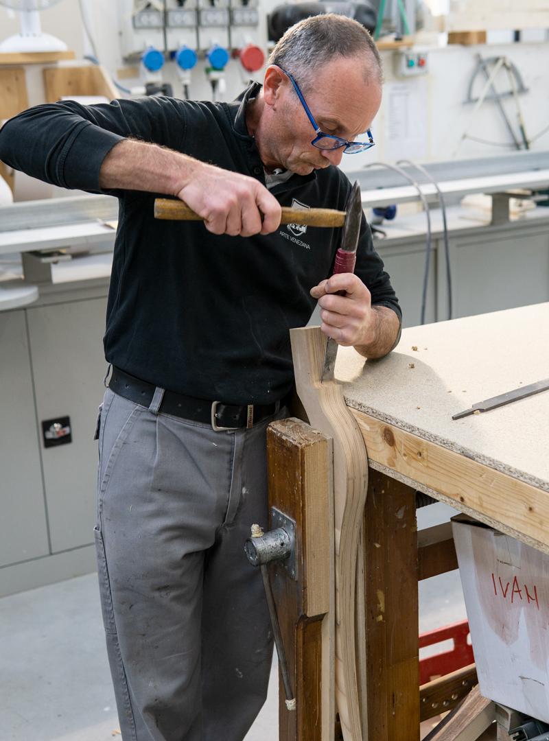Arte Veneziana Craftmanship - Woodworking with Ivan